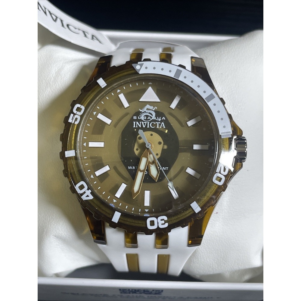 Invicta - Subaqua Men's Watch - 44mm, Brown New In Box